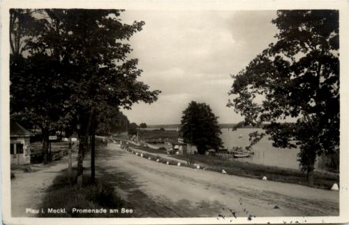 Plau i. Meckl. - Promenade am See