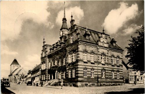 Plau, Rathaus am Marktplatz