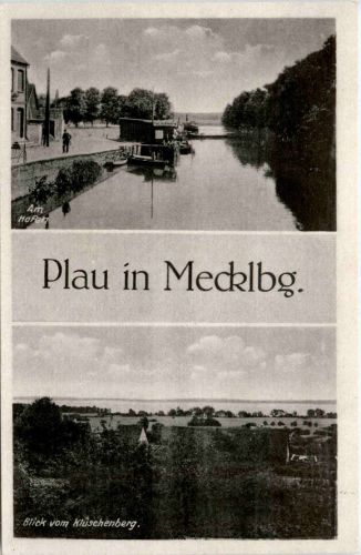 Plau, Blick vom Klüschenberg