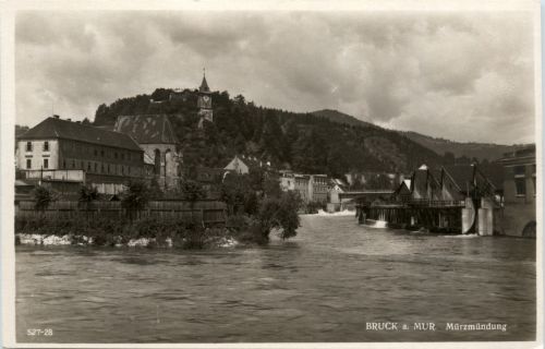 Bruck an der Mur/Steiermark - Mürzmündung