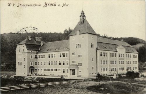 Steiermark/div.Orte - Bruck a. M. - K. k. Staatsrealschule