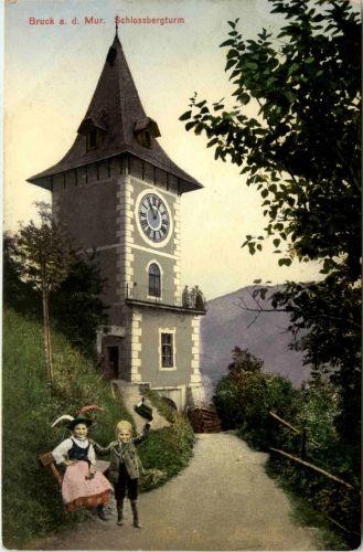 Steiermark/div.Orte - Bruck a.d.Mur - Schlossbergturm