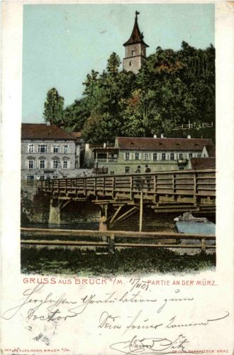 Steiermark/div.Orte - Bruck a.d.Mur - Partie an der Mürz