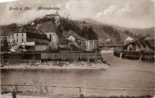 Steiermark/div.Orte - Bruck a.d.Mur - Mürzmündung