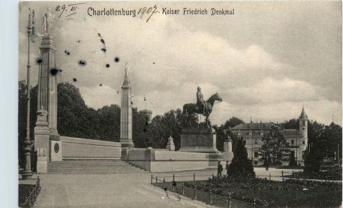 Berlin-Charlottenburg - Kaiser Friedrich-Denkmal