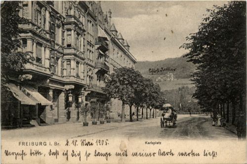 Freiburg i. Br./Baden-Württemberg - Karlsplatz