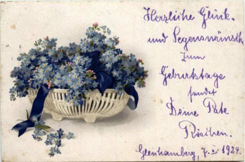 Geburtstag - Blumen