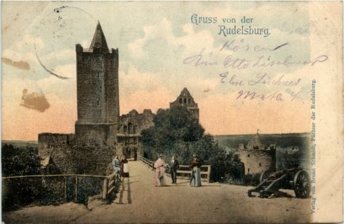 Gruss von der Rudelsburg