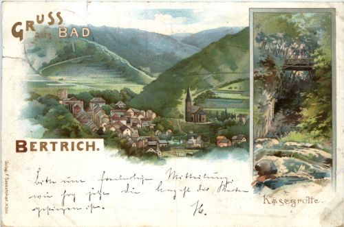 Gruss aus Bad Bertrich - Litho