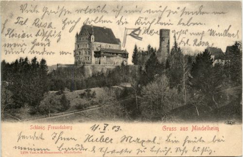 Bayern/Allgäu - Mindelheim, Schloss Freundsberg