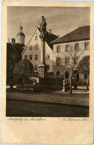 Bayern/Allgäu - Mindelheim, Marktplatz