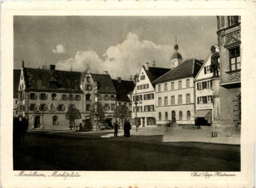 Bayern/Allgäu - Mindelheim, Marktplatz