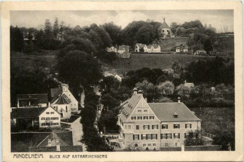 Bayern/Allgäu - Mindelheim, Blick auf Katmarinenberg