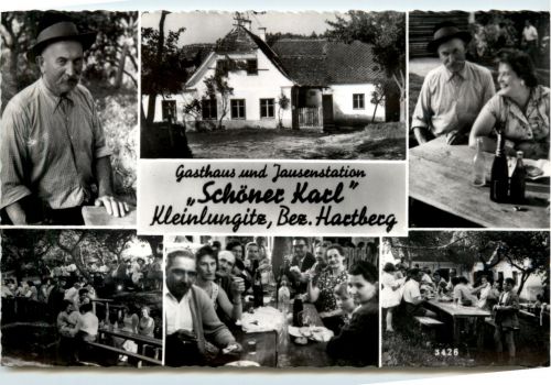 Steiermark/div. Orte - Kleinlungitz, Bez. Hartberg, Gasthaus Schöner Karl, div.Bilder