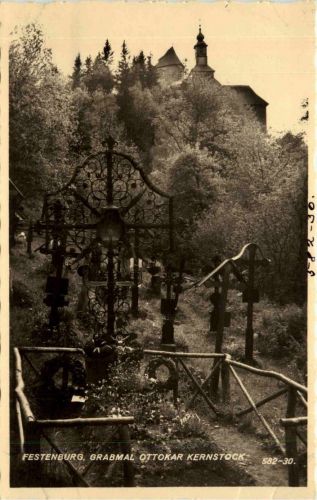 Steiermark/div. Orte - Festenburg, Grabmal Ottokar Kernstock