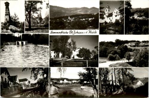 Steiermark/div. Orte - Sommerfrische St. Johann i.d. Haide, div. Bilder