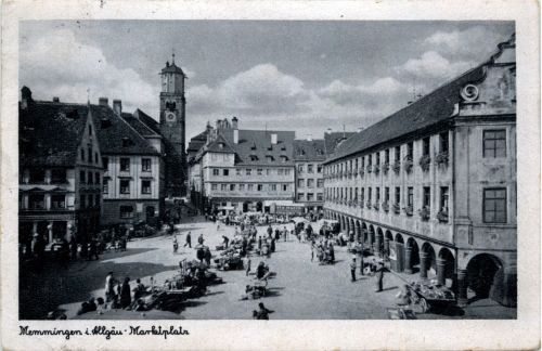 Bayern/Memmingen - Marktplatz