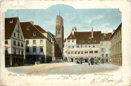Bayern/Memmingen - Marktplatz