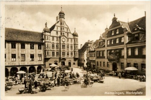 Bayern/Memmingen - Marktplatz