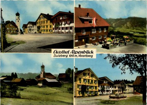 Vorarlberg/Bregenz/ Lindau und Umgebung - Sulzberg, Gasthof Alpenblick