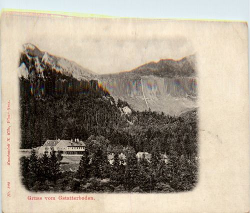Admont/Gesäuse und Umgebung - Gruss vom Gstatterboden