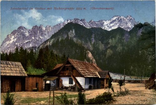 Admont/Gesäuse und Umgebung - Johnsbachtal im Gesäuse mit Hochtorgruppe