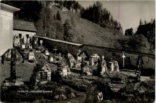 Admont/Gesäuse und Umgebung - Gesäuse, Johnsbach, Friedhof