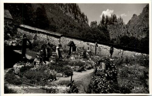 Admont/Gesäuse und Umgebung - Johnsbach: Touristenfriedhof