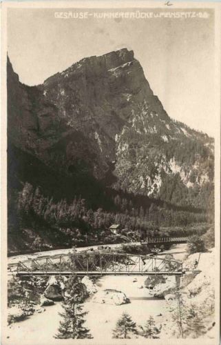 Admont/Gesäuse und Umgebung - Gesäuse: kummerbrücke und Planspitze