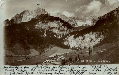 Admont/Gesäuse und Umgebung - Johnsbach. Hochtor