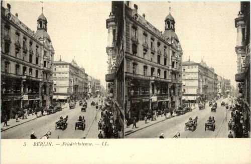 Berlin - Friedrichstrasse - Stereo