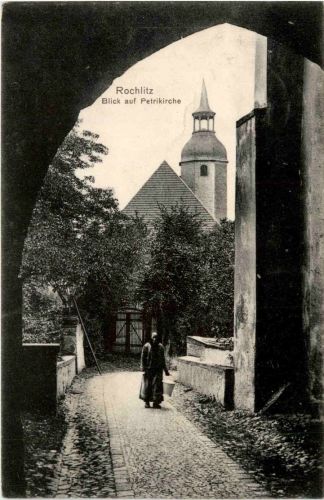 Rochlitz - Blick auf die Petrikirche