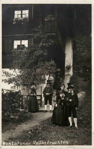 Bregenzerwaldorte/Vorarlberg - Montafoner Volkstrachten
