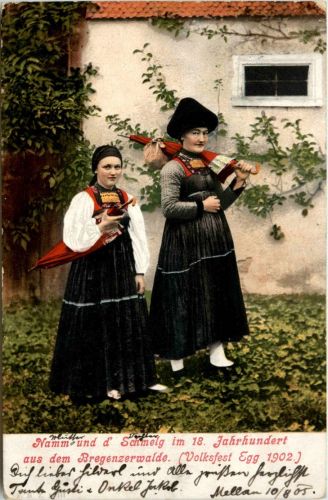 Bregenzerwaldorte/Vorarlberg - Bregenzerwald - Namm und d-Schmeig im 18 JH.