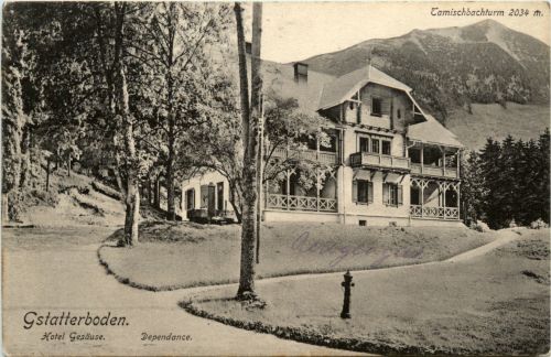 Admont/Gesäuse/Steiermark und Umgebung - Gstatterboden, Hotel Gesäuse, Dependance, Tamischbachturm