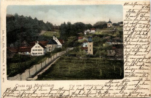 Mindelheim/Bayern/Schwaben/Unterallgäu - Gruss aus Mindelheim