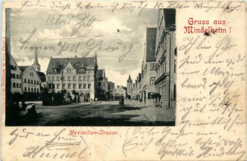 Mindelheim/Bayern/Schwaben/Unterallgäu - Maximilianstrasse