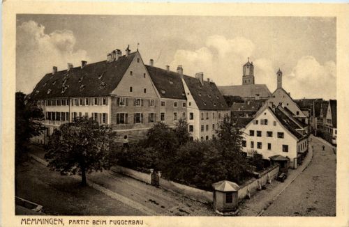 Memmingen/Bayern/Schwaben/Unterallgäu - Partie beim Fuggerbau