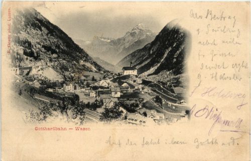 Gotthardbahn - Wasen