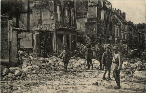 Chateau-Thierry - Ruines rue Carnot