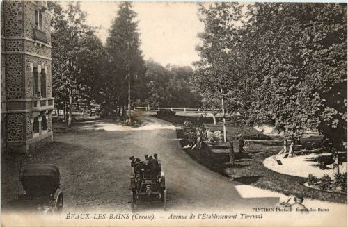 Evaux les Bains - Avenue de l Etablissement Thermal