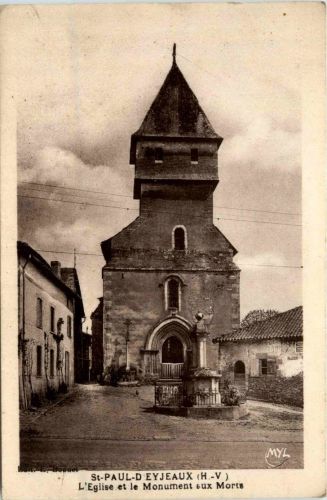 Saint Paul D Eyjeaux - L Eglise