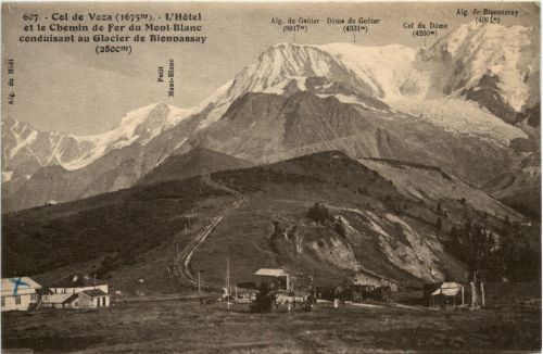 Col de Voza - Chemin de fer du Mont Blanc