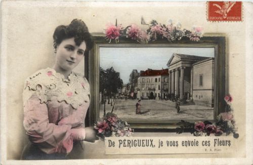 De Perigueux je vous envoie ces Fleurs