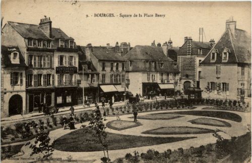 Bourges - Square de la Place Berry