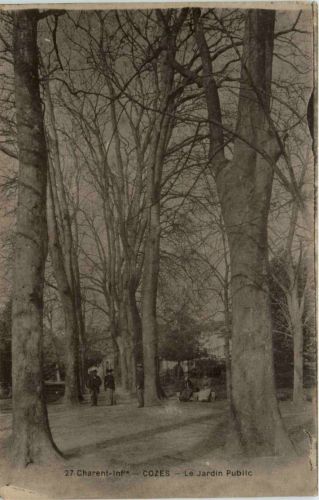 cozes - Le Jardin public