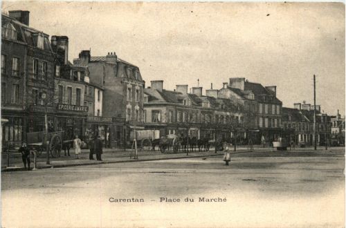 Carentan - Place du Marche