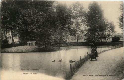 Vittel - Etang au Parc