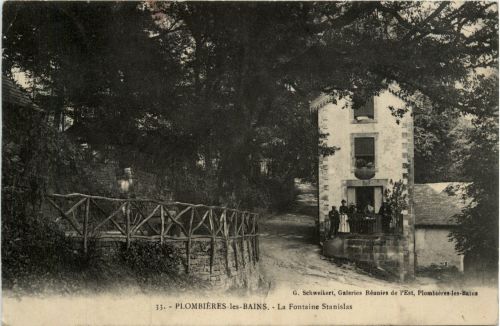 Plombieres les Bains - La Fontaine Stanislas