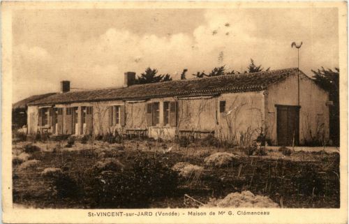 St. Vincent sur Jard - Maison de Mr. G. Clemenceau